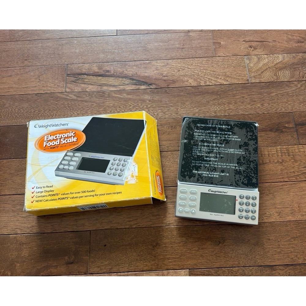 Weight Watchers Electronic Food Scale Points Values Database MODEL ICP#30016